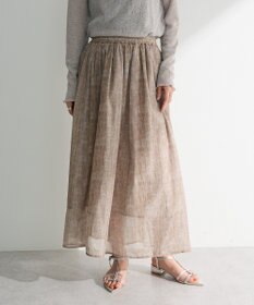 Green Parks SET2点マーブル柄＋チュールスカート