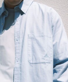 SHARE PARK MENS 【UVカット・撥水・ストレッチ】イージーデニムレギュラーカラーシャツ