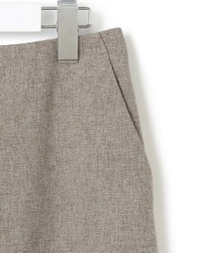 23区 L 【洗える】ウールライクカルゼ タイト スカート