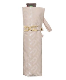 MOONBAT FURLA 折りたたみ傘 モノグラムジャガード UV 8本骨 日本製