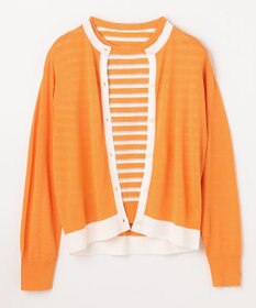 ANY ツインニットセット（ノースリーブニット＋カーディガン）