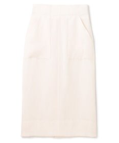 BEIGE， 【洗える】BERNARD / リネンアウトポケットハイウエストスカート