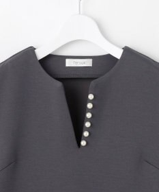 Feroux パール付きダンボール ジャンパースカート