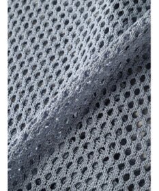 CRAFT STANDARD BOUTIQUE 配色メッシュニットカーディガン