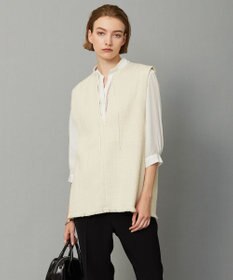 ICB スラブヤーンツイード ベスト