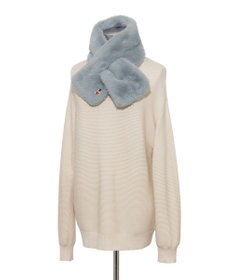 MOONBAT MACKINTOSH PHILOSOPHY(マッキントッシュ フィロソフィー）バッキンガムベア フェイクファー プチマフラー