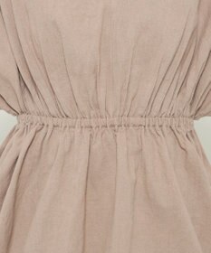 uncrave コットンリネンボイル ペプラムブラウス