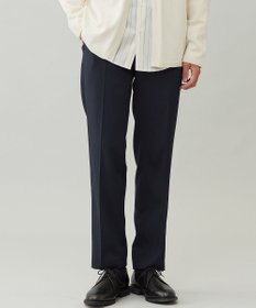 UNFILO MENS 【OCEANS 雑誌・web・YouTube 掲載】WOOL TOUCH 機能美パンツ スリム【東レ開発のウール見え高機能素材】