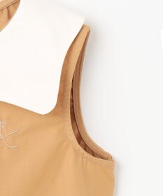 組曲 KIDS 【110-140㎝】カーブカラー ワンピース