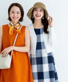 Tiaclasse ナチュラルな風合いのアンダリミックスクロシェハット