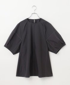 #Newans 【イージーケア】ラグランスリーブステッチブラウス