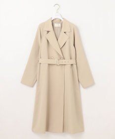 ANY SIS 【洗える】ライトミディ トレンチコート