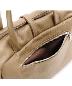 MioFIRANO レクタングル本革ハンドバッグ 2WAY　fiLEAT フィリート