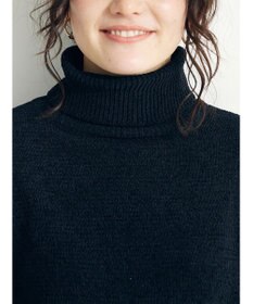 CRAFT STANDARD BOUTIQUE 洗えるコードモールタートルネックプルオーバー