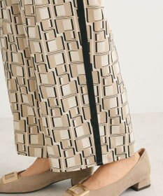 Green Parks アソート柄サイドラインパンツ