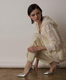 GRACE CONTINENTAL キカレースフード付トップ