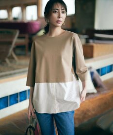 23区 ガラスフープピアス