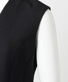 23区 S 【エステータ】ウールダブルジョーゼット ドレス