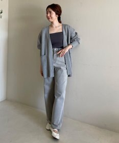 UNFILO 【UNFILO DENIM】撥水 カーブワイドデニム