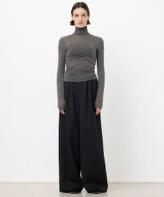 NAVE 【ReNAVE・洗える】シルク混シアータートル