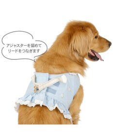 PET PARADISE ペットパラダイス 花刺繍 ベスト ハーネス Ｌ 大型犬