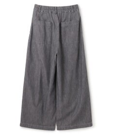uncrave ライトデニム ワイドパンツ