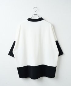 WEGO ドルマンポンチハーフジップT（S）