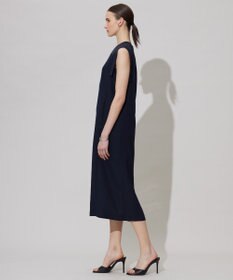 ICB L 【UVケア・接触冷感・速乾・洗える】 FluidBackSatin デザインワンピース