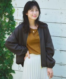 ANY 【洗濯機可】ダンボールジップブルゾン