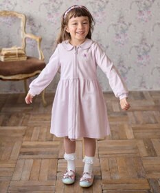 ANY KIDS ジップアップワンピース