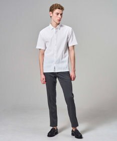 JOSEPH HOMME 【新型】アブストラクトジャガードストレッチ 　レギュラーカラー半袖シャツ