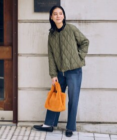 ANY L モールキルトブルゾン