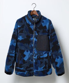 JOSEPH ABBOUD MOUNTAIN 【軽量】カモフラージュフリース ブルゾン