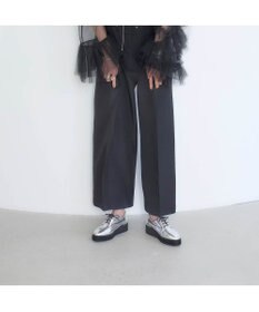 MODE ET JACOMO <carino>【レイン対応】レースアッププラットフォーム