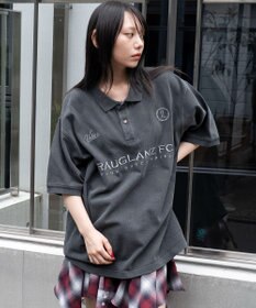 WEGO 【ユニセックス着用ITEM】ピグメントロゴポロシャツ（SS）