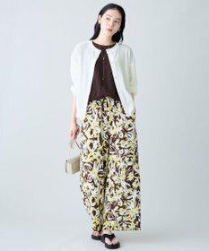 ANY シアーワッフルカーディガン