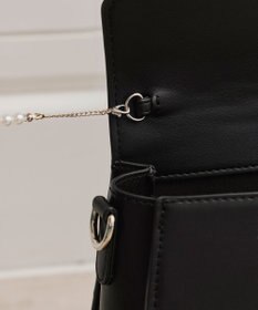 Tiaclasse 【安田美沙子さん着用・4way /2TYPEハンドル】パールチェーン付きハーフフォーマルミニバッグ