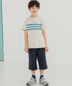J.PRESS KIDS 【撥水】【100-130㎝】ナイロンストレッチクロス ７分丈パンツ