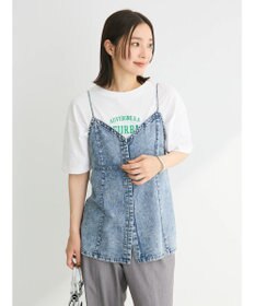 Green Parks ・ＥＬＥＮＣＡＲＥ　ＤＵＥ　デニムロングキャミ