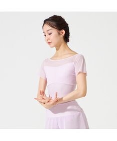 Chacott ハーフスリーブレオタード