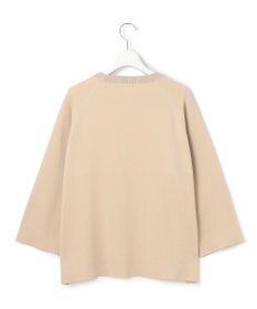23区 【洗える】バイカラー リターンスリーブ ニット