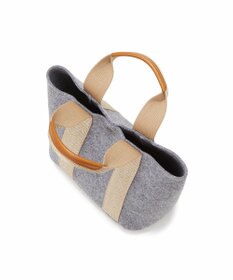 TOPKAPI 【TREASURE TOPKAPI】イタリアンフェルト ラメテープ トートバッグ 2023