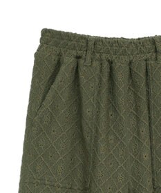 Green Parks ・ＳＵＧＡＲ　ＳＰＯＯＮ　カットレースカーゴパンツ