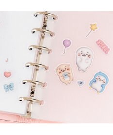 Mother garden しろたん ぷっくりアートシール