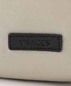 Y'SACCS NEWナイロン×レザーコンビシリーズ　前ポケットラージリュックサック