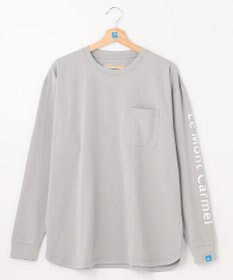 SHARE PARK MENS 【UNISEX】吸水速乾 ショルダーロゴロングスリーブTシャツ（L・XLサイズ）