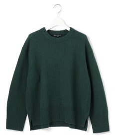 23区 【洗える】カシミヤブレンド クルーネック ニット