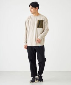 SHARE PARK MENS 【UVカット・吸水速乾・ストレッチ・軽量 】ＺＩＰポケットＴシャツ（L・XLサイズ）