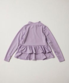 OP／FILA 【Ocean Pacific】フリル切り替えラッシュガード パーカー