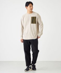 SHARE PARK MENS 【UVカット・吸水速乾・ストレッチ・軽量 】ＺＩＰポケットＴシャツ（L・XLサイズ）